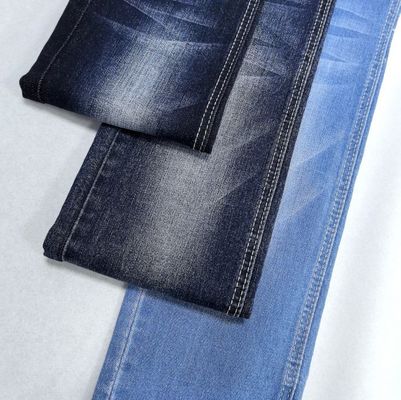 주문 어두운 파란색 면화 스판덱스 젠임 천 젠임 천 혼합 70' 71' 8.6oz online manufacture