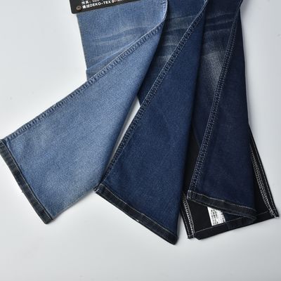 주문 직사 8.6온스 목재 폴리에스터 스판덱스 젠임 스트레치 젠임 물질 어두운 파란색 online manufacture