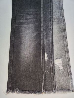 주문 트와일 스타일 초 부드러운 무거운 무게 검은색 / 흰색 젠임 직물 JSD3250B 11.3oz 여자 청바지 또는 남자 친구 바지 online manufacture