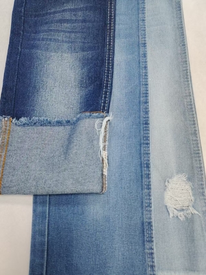 주문 10.8oz TWILL 스타일 데님 원단, 10*7 구조, 청바지용, 재고 상품 online manufacture