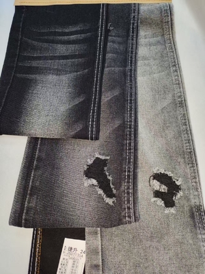 주문 패션, 청바지, 의류용 수축 방지 면 폴리에스터 데님 원단 TWILL 스타일 JSD3135A, 데님 도매 online manufacture
