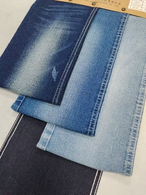 주문 면 폴리에스터 스판덱스 데님 원단 TWILL 스타일 하이 스트레치 JSD3320  패션 청바지용 online manufacture