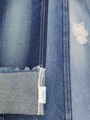 주문 73%cotton DARK INDIGO 튼튼한 젠임 직물 TWILL 스타일 JSD3135R 여성 청바지 의류 online manufacture