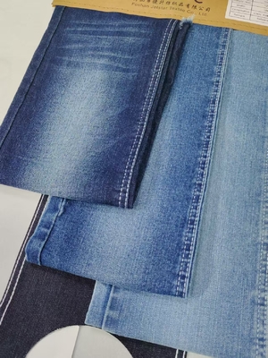 주문 TWILL 스타일 슈퍼 스트레치 폴리에스테르 레이온 56%cotton 젠임 직물 JSD3389-2 캐주얼 의류 청바지 바지 online manufacture