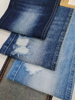 주문 낮은 수축 80% 면화 TWILL 스타일 제인스 직물 대량 염색 DARK INDIGO JSD3396 여자 청바지 또는 소년 바지 online manufacture