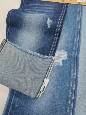주문 주름 방지 10.7oz 트윌 데님 원단 80% 면 다크 인디고 청바지용 JSD3198-2 online manufacture