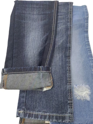 주문 13온스 중량 면공 폴리에스터 젠임 직물 어두운 인디고 JSD3364 online manufacture