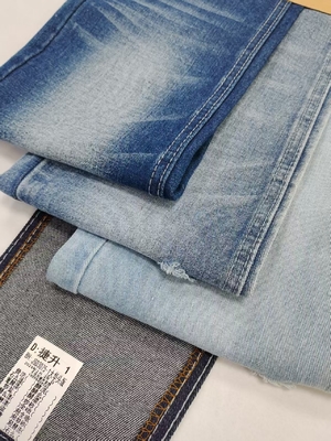 주문 85% 면화 직물 트위일 스타일 어두운 인디고 젠스 천 젠스 청바지 online manufacture