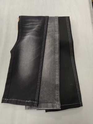 주문 11.8oz 우수한 신축성 BLACK/BLACK 7*10/105 좌 능직 데님 원단 JSD3252AL (고품질용) online manufacture