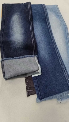 주문 98% 면 2% 스판덱스 10oz 다크 인디고 7+7x10/20 엘라스틱 데님 원단 JSD3207 (패션 청바지용) online manufacture