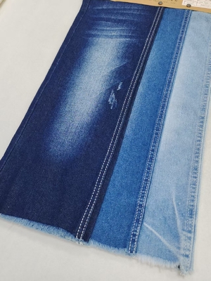 주문 9.4oz 슈퍼 소프트 약한 신축성 60% 면 트윌 스타일 데님 원단 여성용 청바지 online manufacture