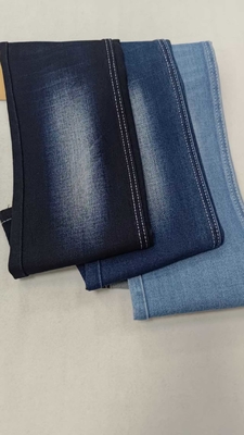 주문 14oz 다크 블루 전체 너비 153-155cm 가벼운 스트레치 젠임 천 JSD3437-1 패션 바지 바지 online manufacture