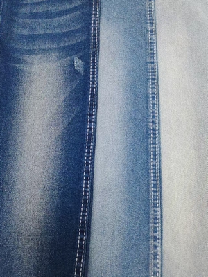 주문 8.5oz 중량의 미들 웨이트 트윌 스타일 하이 스판덱스 12S 데님 원단 (180cm 전체 폭) JSD3272, 청바지용 online manufacture