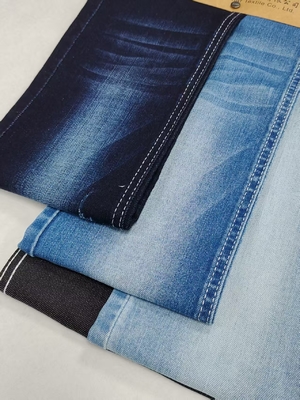 주문 85% 코튼 시로 얀 크로스 슬럽 10S 다크 인디고 데님 원단 (청바지 또는 재킷 코트용) online manufacture