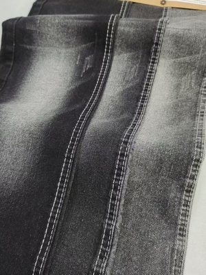 주문 슈퍼 소프트 트윌 스타일 블랙/블랙 11.2oz 스트레치 데님 원단 8*16/70 구조 (청바지용) online manufacture