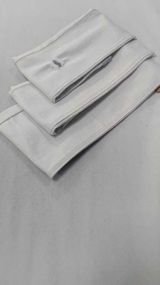 주문 중형 탄력성 시로 375GSM 전체 너비 178-180cm의 흰색 / 회색 구조 7+7×8/55/75TC 데인 섬유 JSD3413 online manufacture