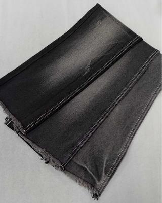 주문 Excellent11.2oz Black/Black with full width 180cm twill style Denim fabric  JSD3173A for men jeans online manufacture