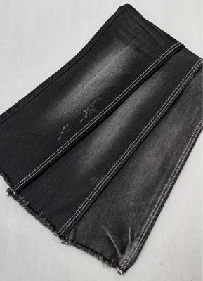 주문 Heavy weight 11.5oz Black 3/1 right twill with full width 180cm Denim fabric JSD12228A-1 for men jeans online manufacture