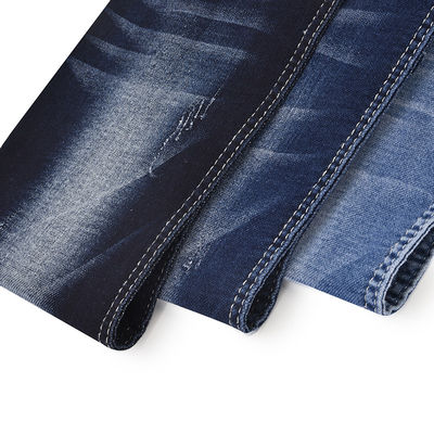 8.4 Oz 다크 블루 코튼 페이크 니트 스트레치 데님 원단 가방 제조 스트레치 원단