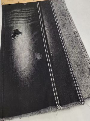 7.9oz 경량 85% 면 15% 폴리에스터 데님 원단  신축성 없는 아동용 청바지