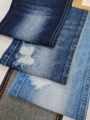 저축 80%Cotton TWILL 스타일 젠임 직물 DARK INDIGO 여성용 청바지 또는 소년용 바지